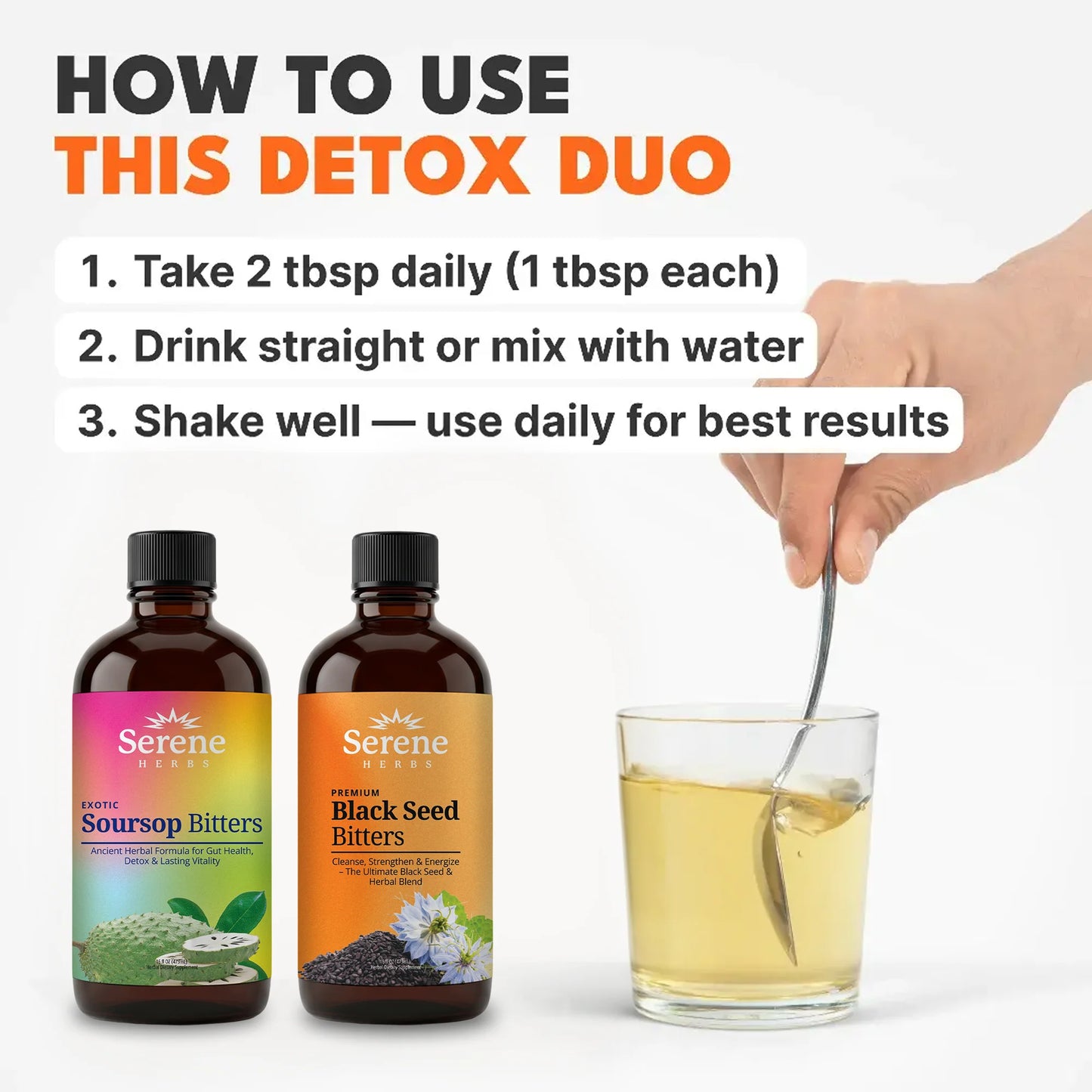 Soursop Bitters & Black Seed Bitters Bundle