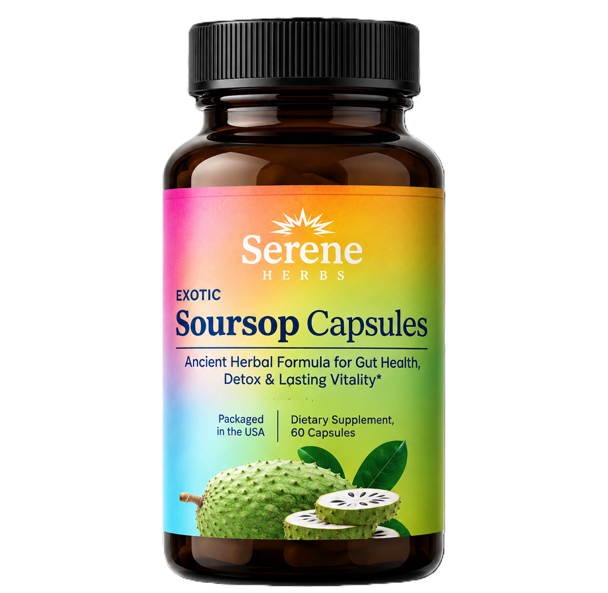 Soursop Capsules: Daily Holistic Blend