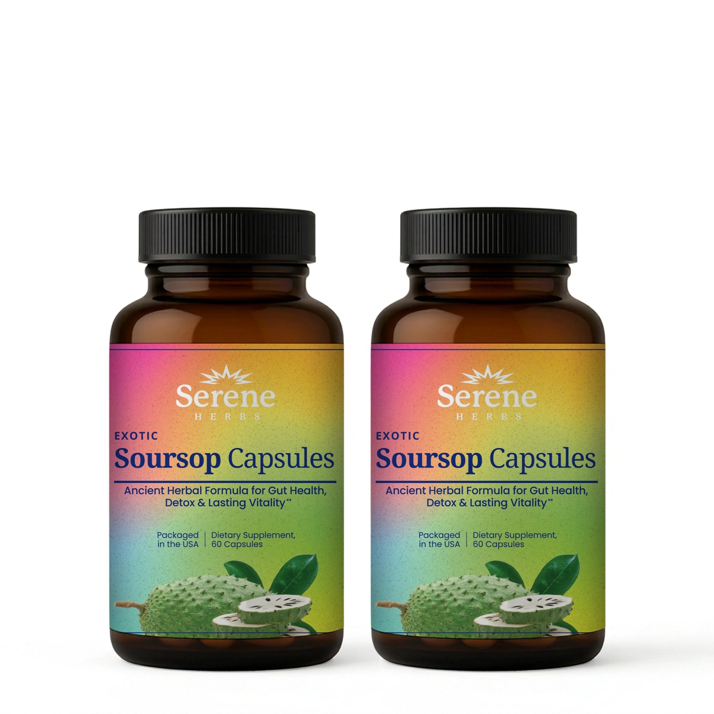 Soursop Capsules: Daily Holistic Blend