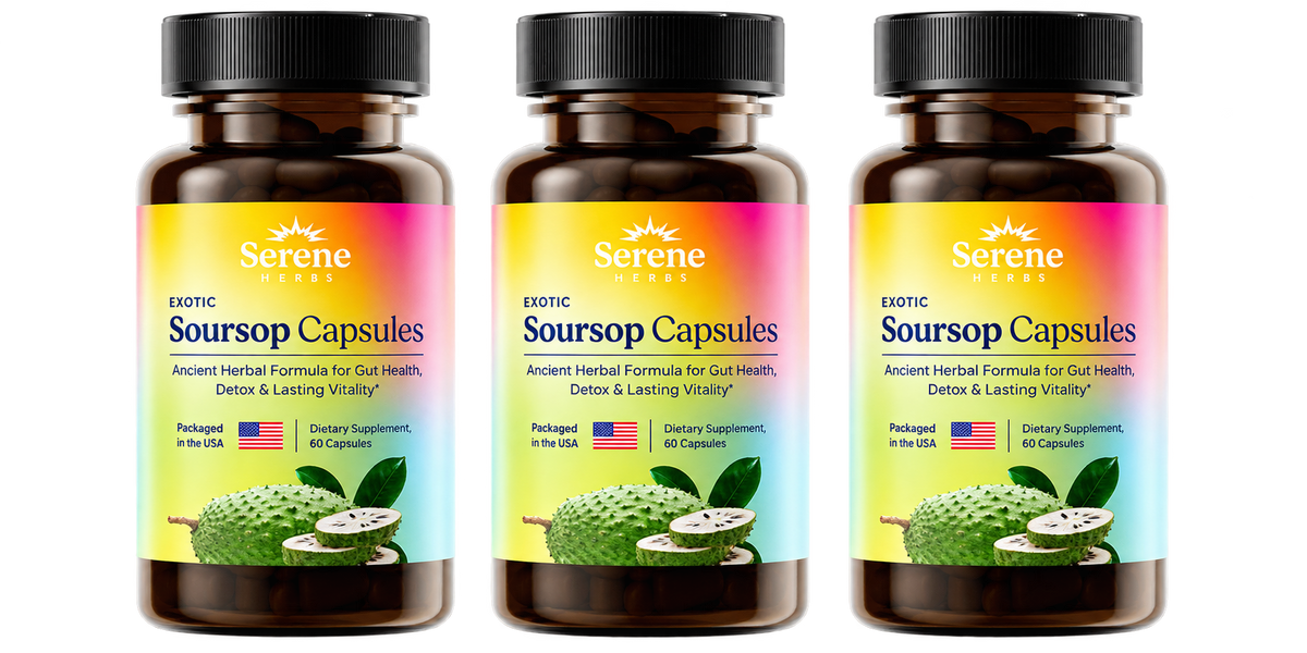 Soursop Capsules: Daily Holistic Blend