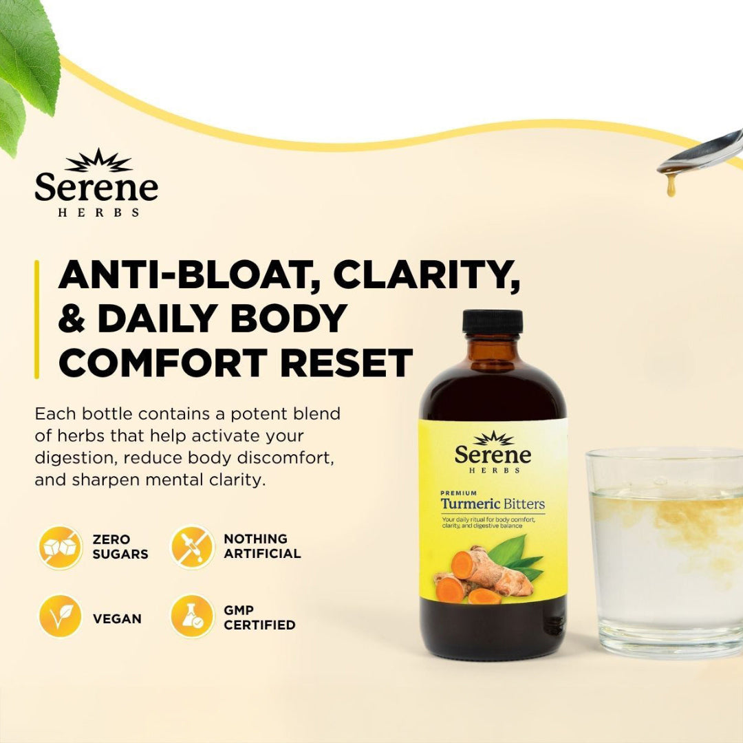 Turmeric Bitters - Liquid Joint & Inflammation Support