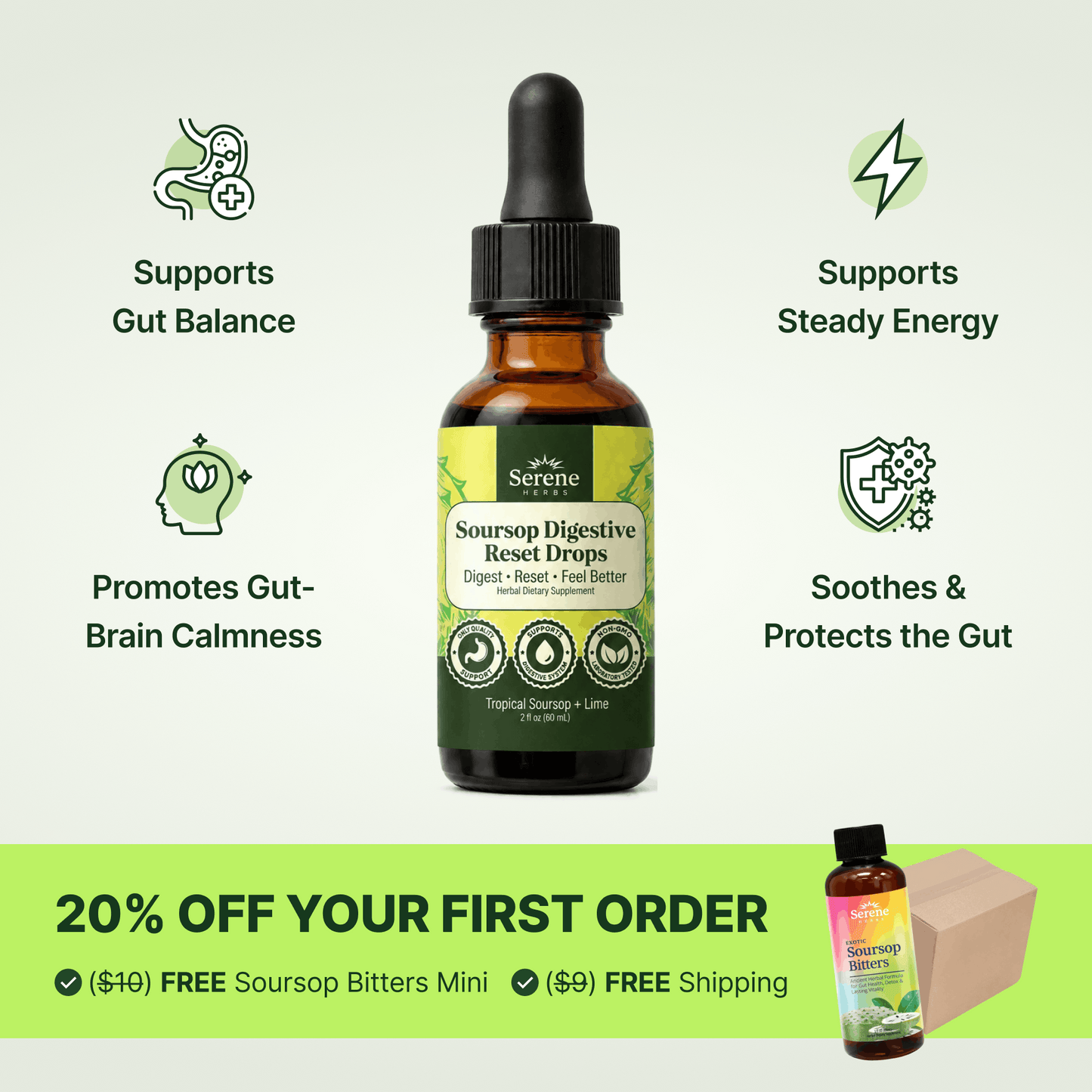The Complete Protocol: Bitters flush the backup. Drops keep you regular for life.