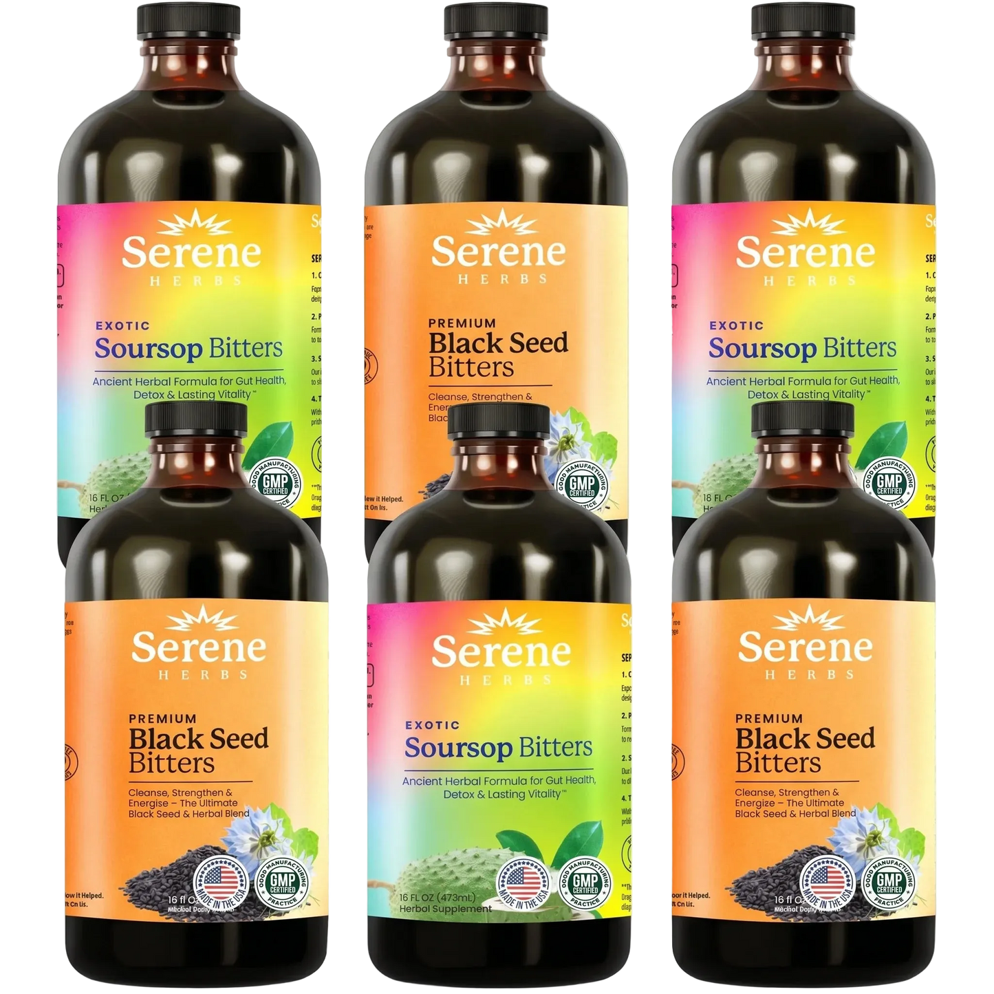Soursop Bitters & Black Seed Bitters Bundle