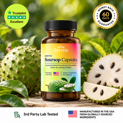 Soursop Capsules: Daily Holistic Blend