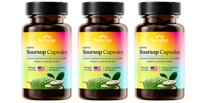 Soursop Capsules: Daily Holistic Blend