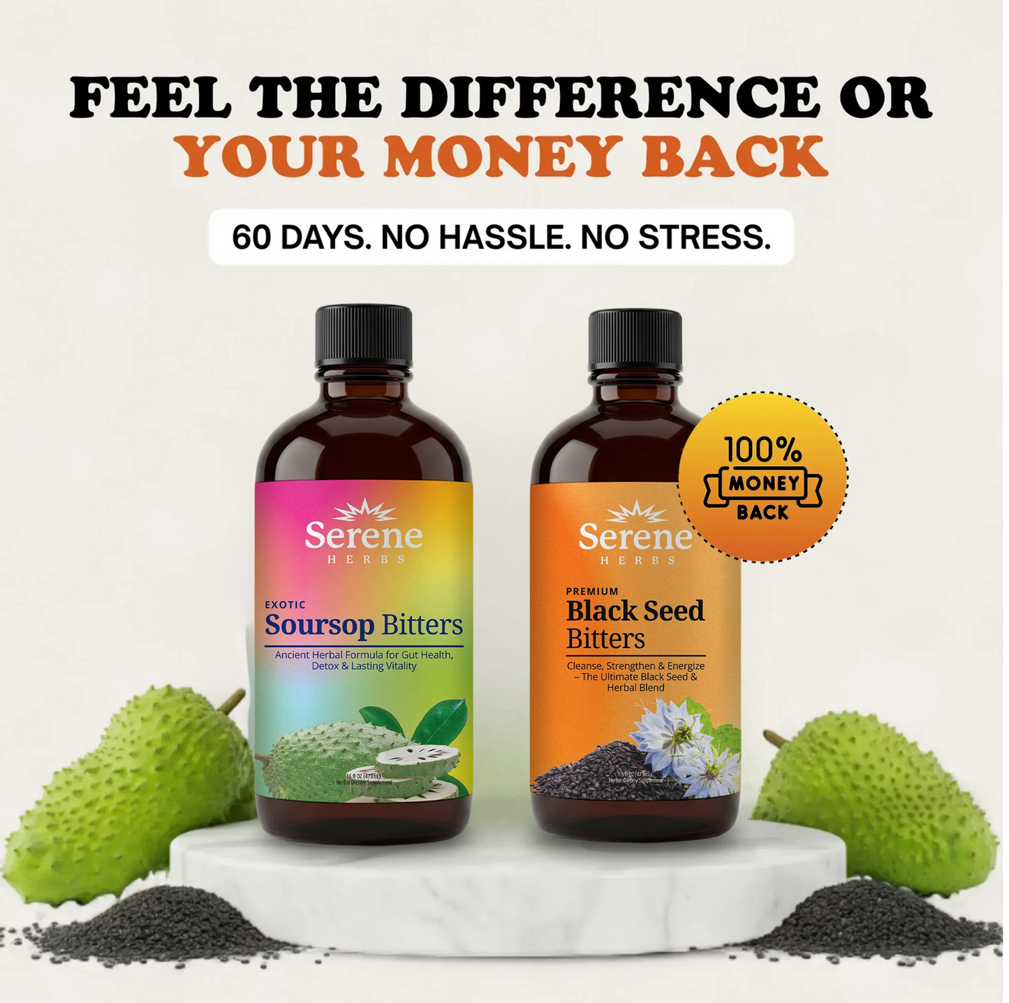 Soursop Bitters & Black Seed Bitters Bundle